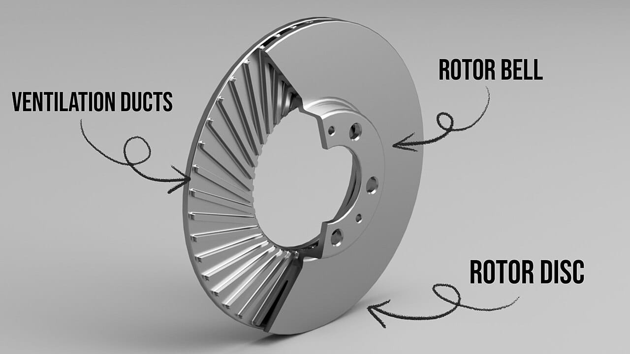 Front Brake Disc (Ventilated) 43512-60180