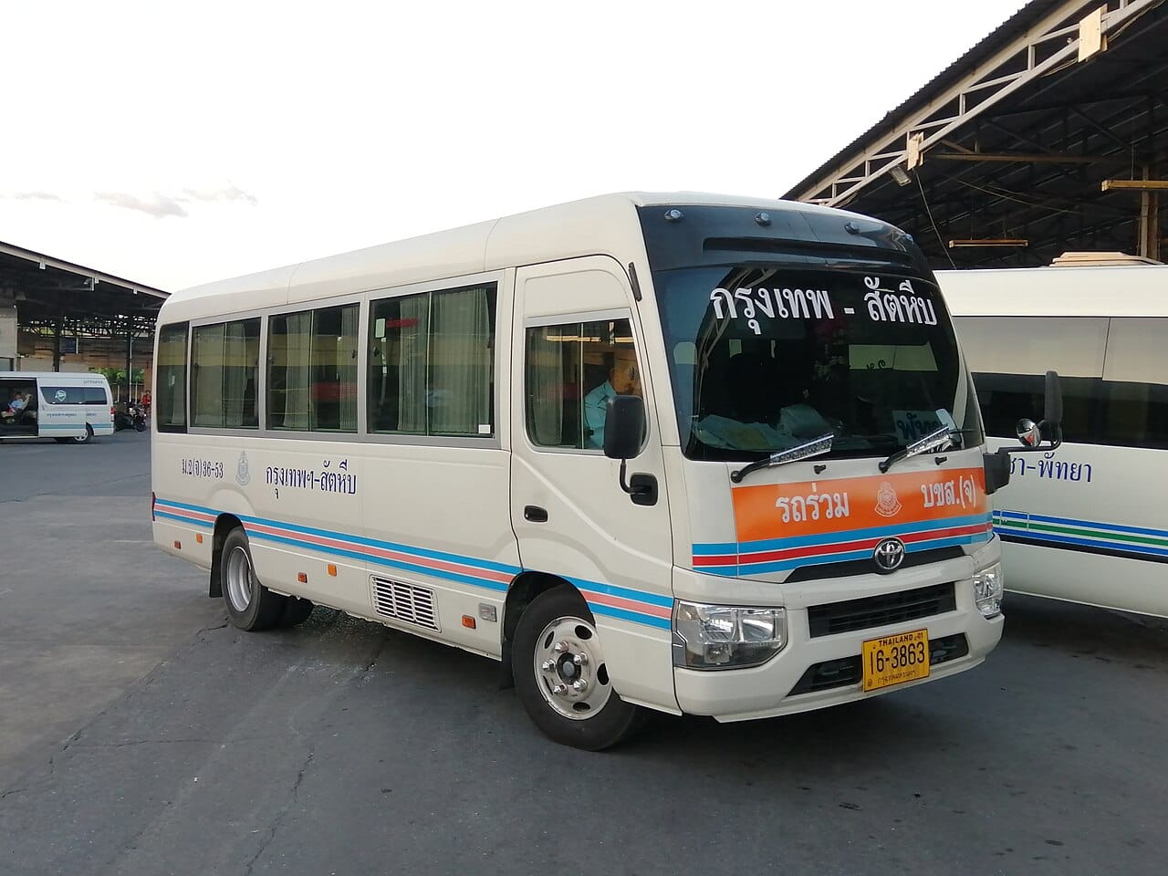 2020 Toyota Coaster 4.2 Diesel 30-Seater — front three-quarter view