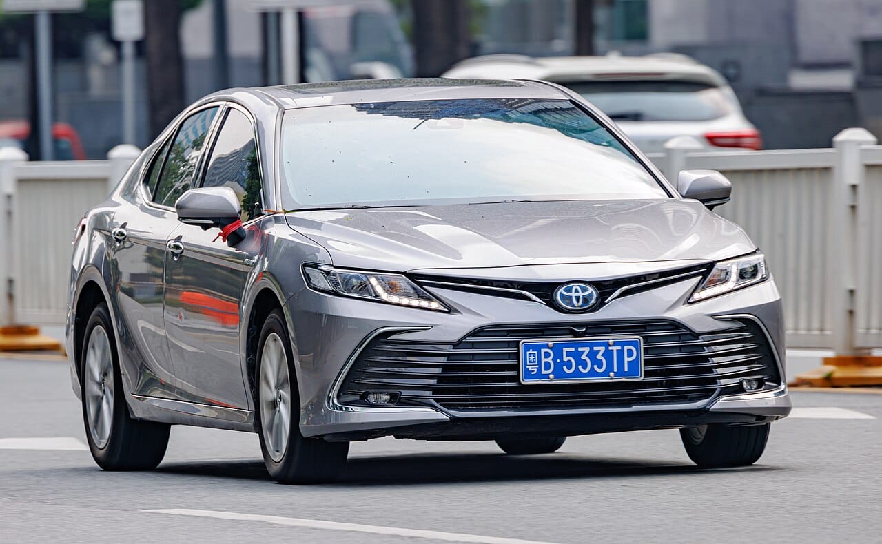 2023 Toyota Camry 2.5 Limited Hybrid — front three-quarter view